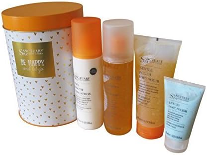 Sanctuary Spa Be Happy and Let Go Bath Body and Foot Treatment Gift Set by Sanctuary Covent Garden