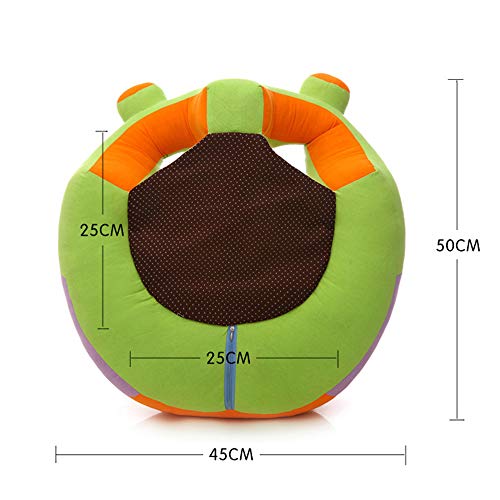 image for Alapaste Baby Support Seat Sofa Safe Plush Soft Animal Shaped Baby Lea