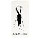AJ FASHION Women's Oblique Zipper Hoodies Funnel Neck Full Zip Hooded Sweatshirt
