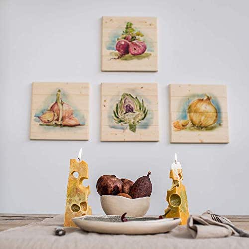 Kitchen Art, Wall Decor, Vegetable Illustration, Dining