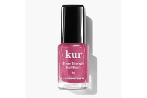 LONDONTOWN Sheer Strength Nail Blush, 2-in-1 Tinted Nail Hardener | Nail strengthener and hardener for exrta strong growth