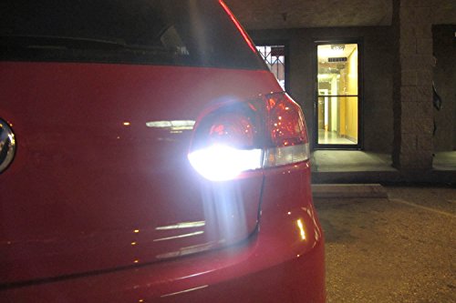 iJDMTOY Error Free 21-SMD 7440 W21W LED Backup Reverse Light Bulbs For 2010-2014 Volkswagen MK6 Golf or GTi