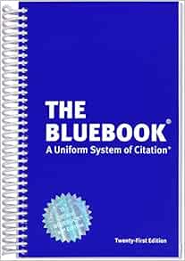 Bluebook:Uniform System Of Citation