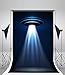 AOFOTO 3x5ft UFO Backdrop Flying Saucer Photography Background Science Fiction Alien Invasion Spacecraft Kid Boy Child Artistic Portrait Photo Shoot Studio Props Video Drop Vinyl Wallpaper Drape