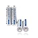 ON THE WAY 14500 3.7V Rechargeable AA Battery for Led Flashlight ,Pack of 4