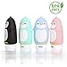 Travel Bottles Set Silicone 3oz Squeezable Water Bottle, TSA Approved, BPA Free for Shampoo, Conditioner, Lotion, Toiletries, Cosmetic- 4 Pack