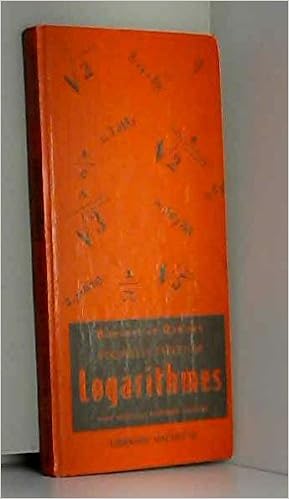 Amazonfr Nouvelles Tables De Logarithmes A Cinq Decimales - 