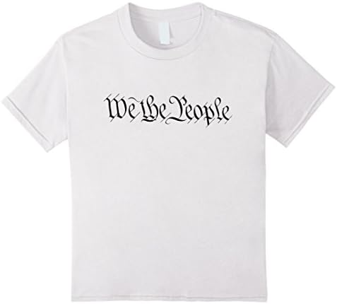 Kids We The People T-Shirt 6 White
