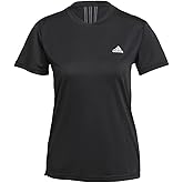 Adidas Womens Aeroready Designed 2 Move 3-Stripes Sport Tee