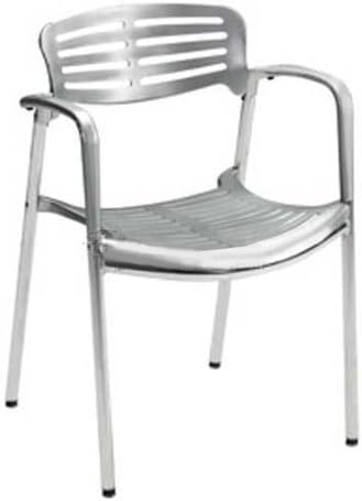 Aero Outdoor Cast Aluminum Chair With Arms - Lot of 4