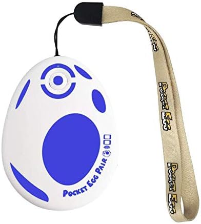 Amazon Com Pocket Egg For Pokemon Go Plus Auto Catch Items Accessory Compatible With Iphone And Android Pocket Egg Pair Can Connects Two Phones Simultaneously Blue Toys Games