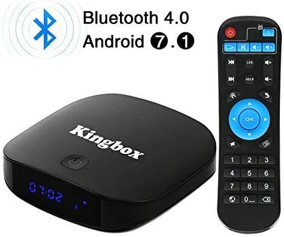 King Caja K2 Smart Android 6.0 TV Box con Mini Wireless Teclado, 2 GB RAM 16