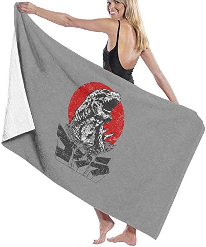 rtuuruyuy Bath Towels Beach Blanket Towel God-Zilla Large Soft Bed Beach Towel Sheet Bath Set Bathroom Accessories