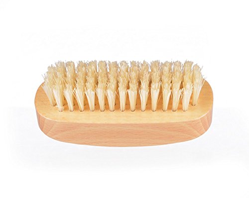 Kent - NB3 Nail Brush With a Row of Bristles on Back, Made of Beech Wood