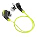 Bluetooth Headphones By Zivigo Lightweight Wireless Bluetooth Earbuds, bluetooth sport headphones, Bluetooth Earbuds For Running, Bluetooth 4.0 with Aptx, Premium Sweat Proof Earbuds with Built in Microphone, (Black+Green)