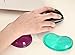 Ergonomic Gel Wrist Rest Pad for Mouse, Computer Mouse Wrist Support for Arm Pain Relief, Heart-Shaped Cute Hand Wrist Cushion for Home and Office Working Gaming Anti-Fatigu