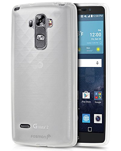 LG G Vista 2 Matte Case - Fosmon DURA-FRO Slim TPU Matte Case for LG G Vista 2 - (Clear)