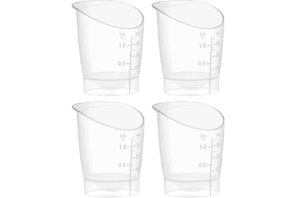 Maymom Baby Feeding Cup; Disposable Reuseable Baby Cup, Short Term Infant Feeding Cup; First Milk Collection Cup (4ct)