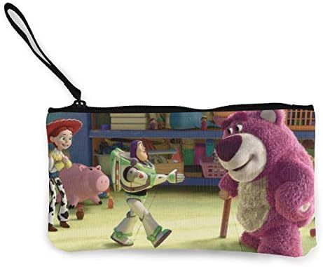 日本最級 のトイストーリーピンクのくまちゃん7 小銭入れ コインケース カードケース 小物入れ 多機能 ズック財布 薄型 大容量 便利収納 男女兼用 12x22cm 税込 送料無料 の