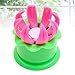 BESTONZON Steamed Stuffed Bun Making Mold Pastry Pie Steam Bun Dumpling Maker Mould Cooking Tool Sets (Green)