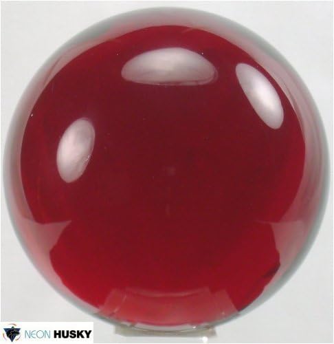 Colored Acrylic Ball - 65mm Ruby Red