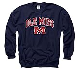 Ole Miss Rebels Arch with Logo Crewneck Sweatshirt