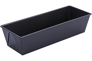 Baking Loaf Pan Rectangle Carbon Nonstick Bread and Cake Tin Tray, Fast Heat Conduction for Even Baking, Easy Release and Cle