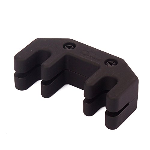 Muicatte Rubber Coated Metal Practice Mute for Violin / Viola