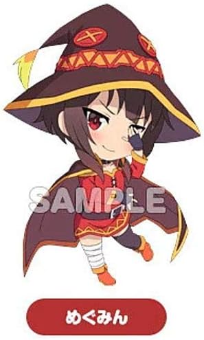 Gashapon Konosuba Movie: God's Blessing on This Wonderful World! Legend of Crimson Nendoroid Plus Capsule Rubber Key Chain 3. Megumin (Single)