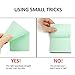 Innospo Sticky Notes 3x3 inches, 12 Pads, 100 Sheets/Pad, 1200 sheets, Spring Colors Self-Stick Notes for Home, Office (Green, Pink, Blue, Yellow in One Pad)