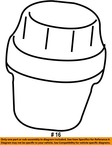 Ford BC3Z-6A968-C, Turbocharger Oil Line Gasket