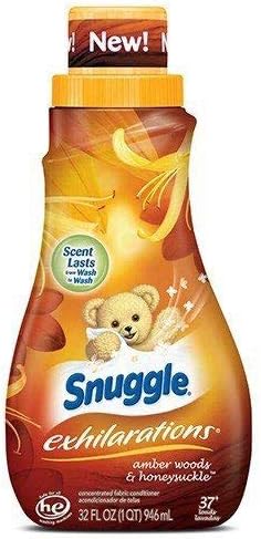 Amazon Co Jp Snuggle Ex スナッグル エグジラレーション アンバーウッド ハニーサックル 946ml 液体柔軟剤 ホーム キッチン