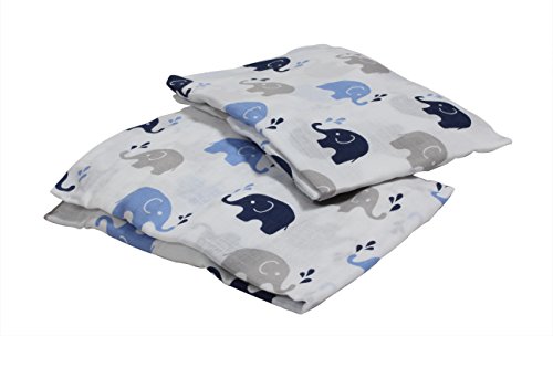 Bacati Piece Elephants Muslin Crib Sheets, Nigeria Ubuy