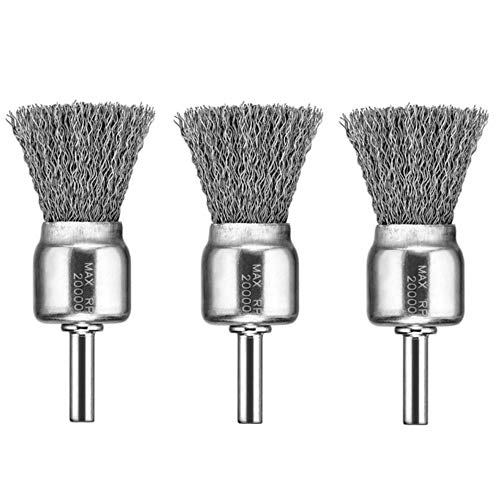 DEWALT DW4901 1Inch Crimped End Wire Brush, 3 Pack Pricepulse