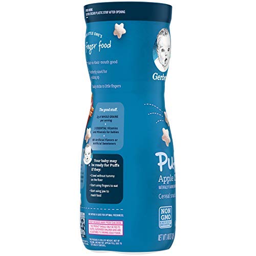 gerber puffs apple cinnamon