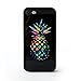 iPhone 7 Plus Cases,iPhone 8 Plus Case,Pineapple Black Cases and Grip Cases Fashion Protective Shockproof Anti-Scratch Soft Bumper Silicone Black Case for iPhone 7/8 Plus 5.5inch