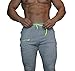 Jed North Men's Joggers Bodybuilding Slim Fit Tight Workout Sweat Pants