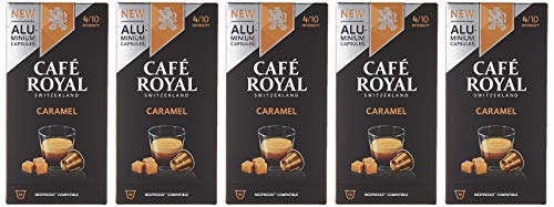 Café Royal Caramel Flavoured Edition 50 Nespresso, kompatible Kapseln aus Aluminium - Intensität 4/10 - 50 Kaffeekapseln… – Bild 6