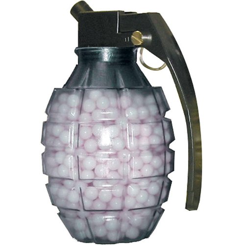 TSD Tactical 800 ct. Grenade Feeder Plastic White Airsoft
