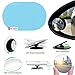 Blind Spot Mirror Car Rear View Mirror Film Waterproof Convex Rear View Mirror Blind Spot Mirror HD Glass Frameless Adjustable Round Car Accessories for Cars Trucks Van Motorcycles (round)