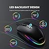 Wired-Mouse-Jelly-Comb-Optical-Gaming-Mice-with-Silent-Clicking-and-RGB-Backlight-for-PC-Computer-Laptop-1600-DPI-Black Wired Mouse, Jelly Comb Optical Gaming Mice with Silent Clicking and RGB Backlight for PC Computer Laptop, 1600 DPI…