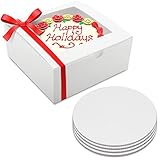 Cake Boxes 12 x 12 x 5 and Cake Boards 12 Inch