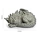 Besti Decorative Outdoor Dragon Garden Statue - Cold Cast Ceramic Statue | Lawn and Yard Decoration | Weather-Resistant Finish