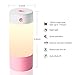Sbode Cool Mist Humidifiers, 250mL Office Desk Whisper Quiet Humidifier USB Powered, Night Light Mode, for Baby Room, Travel, Car, Bedroom (Pink)