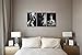 KLVOS- 3 Piece Nude Art Canvas Wall Art Prints Sexy Woman and Naked Girl Body Art Painting Printed on Canvas Framed and Stretched Ready to Hang for Bedroom Ready Hanging on 16