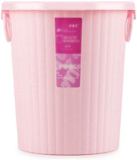 Bote de basura, residuos baño cesta raya textura diseño, Ronda de