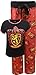 Harry Potter Women's Gryffindor 2-Piece Pajama Set Sleepwear, Gryffindor Black, M