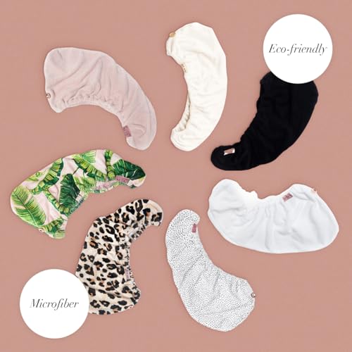 Kitsch Microfiber Hair Towel Wrap for Women Quick Dry Towel