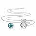 EUDORA Harmony Ball Wise Owl 20mm Pendant Serenity Prayer Long Pregnancy Necklace, 45