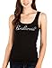 Bridal Party Bridesmaid Rhinestone Cotton Spandex Tank Top